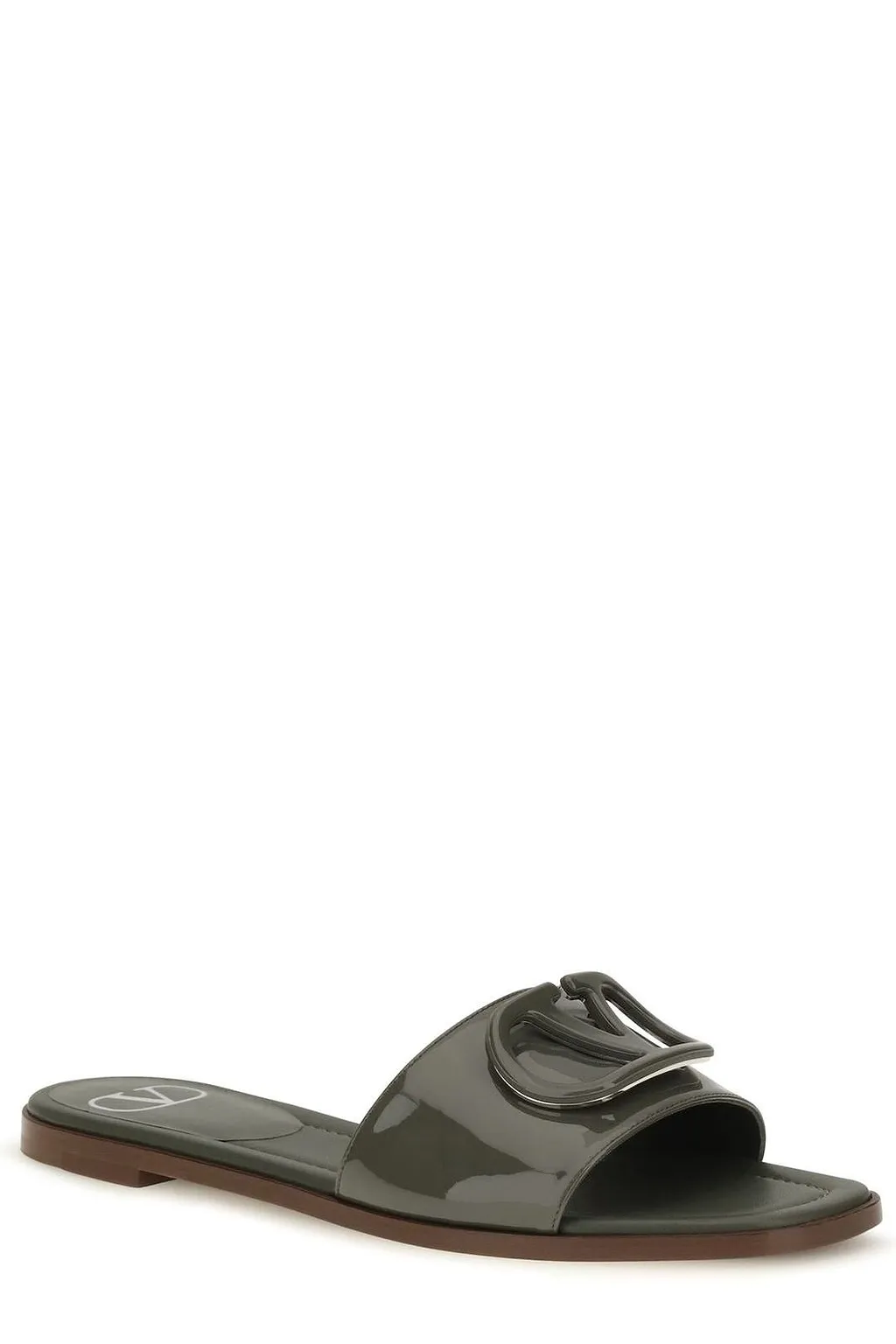 Valentino Vlogo Signature Slip-On Sandals