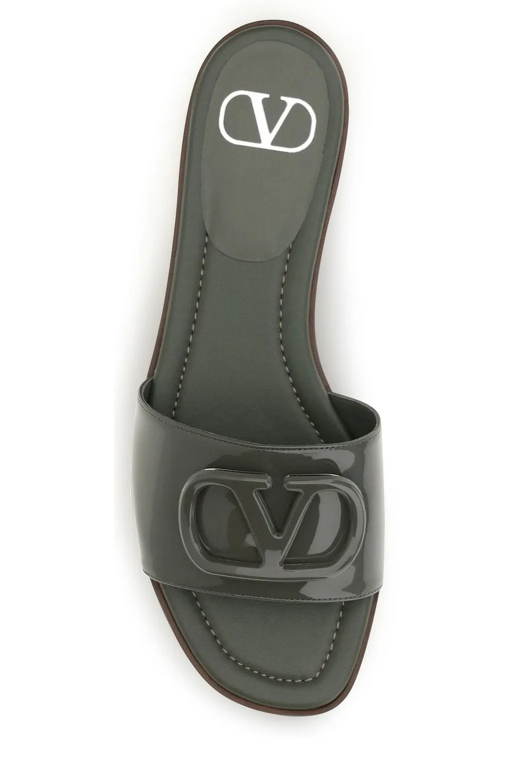 Valentino Vlogo Signature Slip-On Sandals