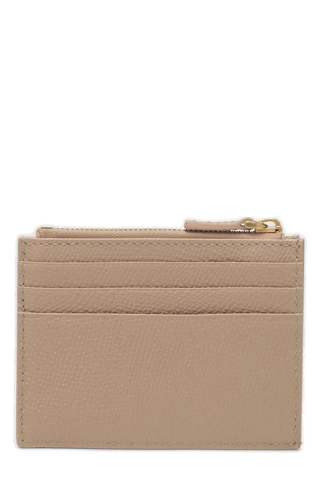 Valentino Vlogo Signature Zip-Up Card Case
