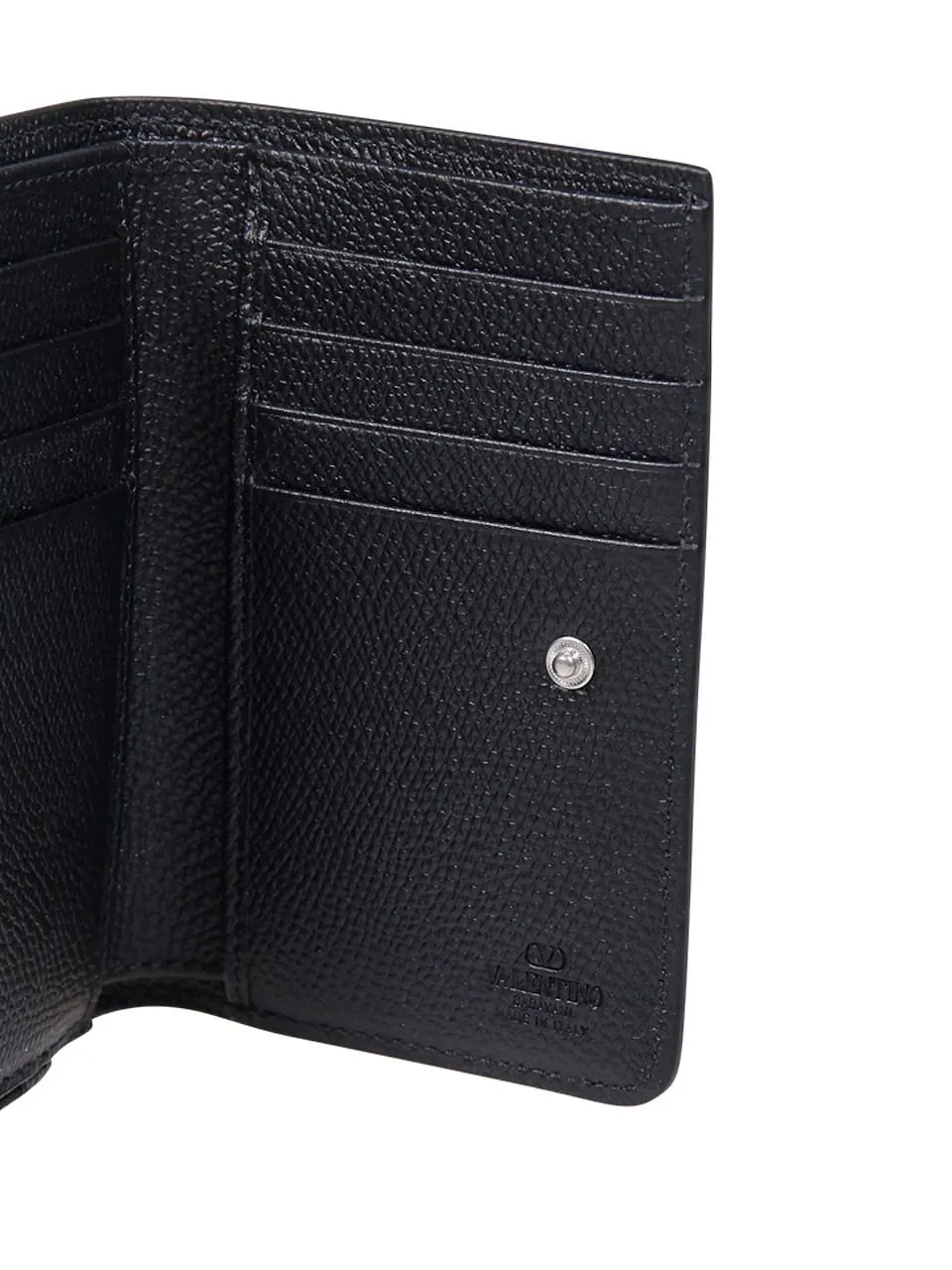 Valentino Vlogo Signature Zip-Up Wallet