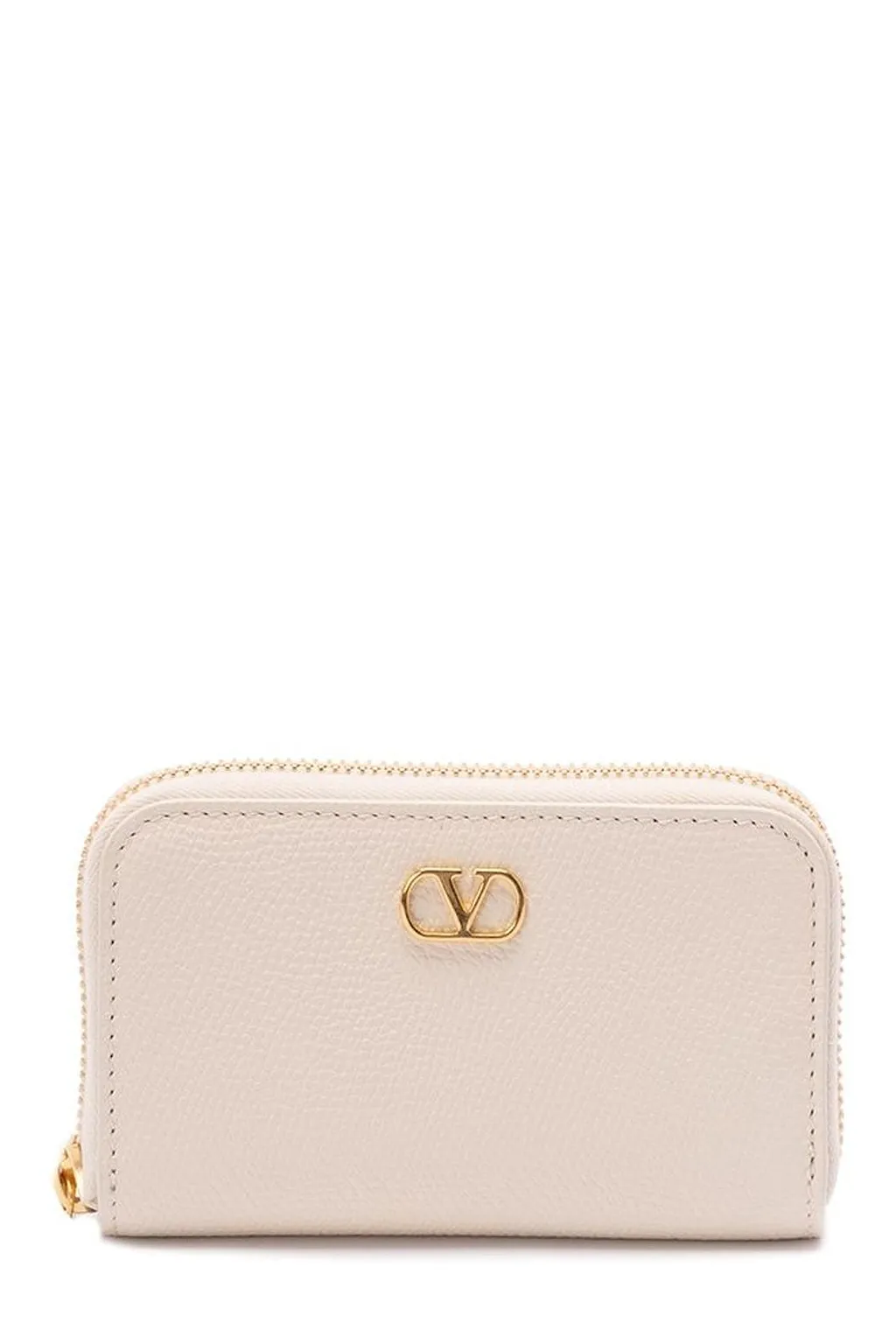 Valentino Vlogo Signature Zip-Up Wallet