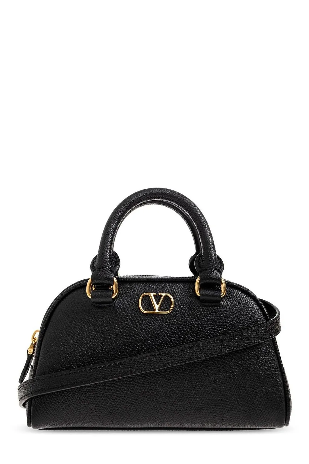 Valentino Vlogo Signature Mini Bowling Bag