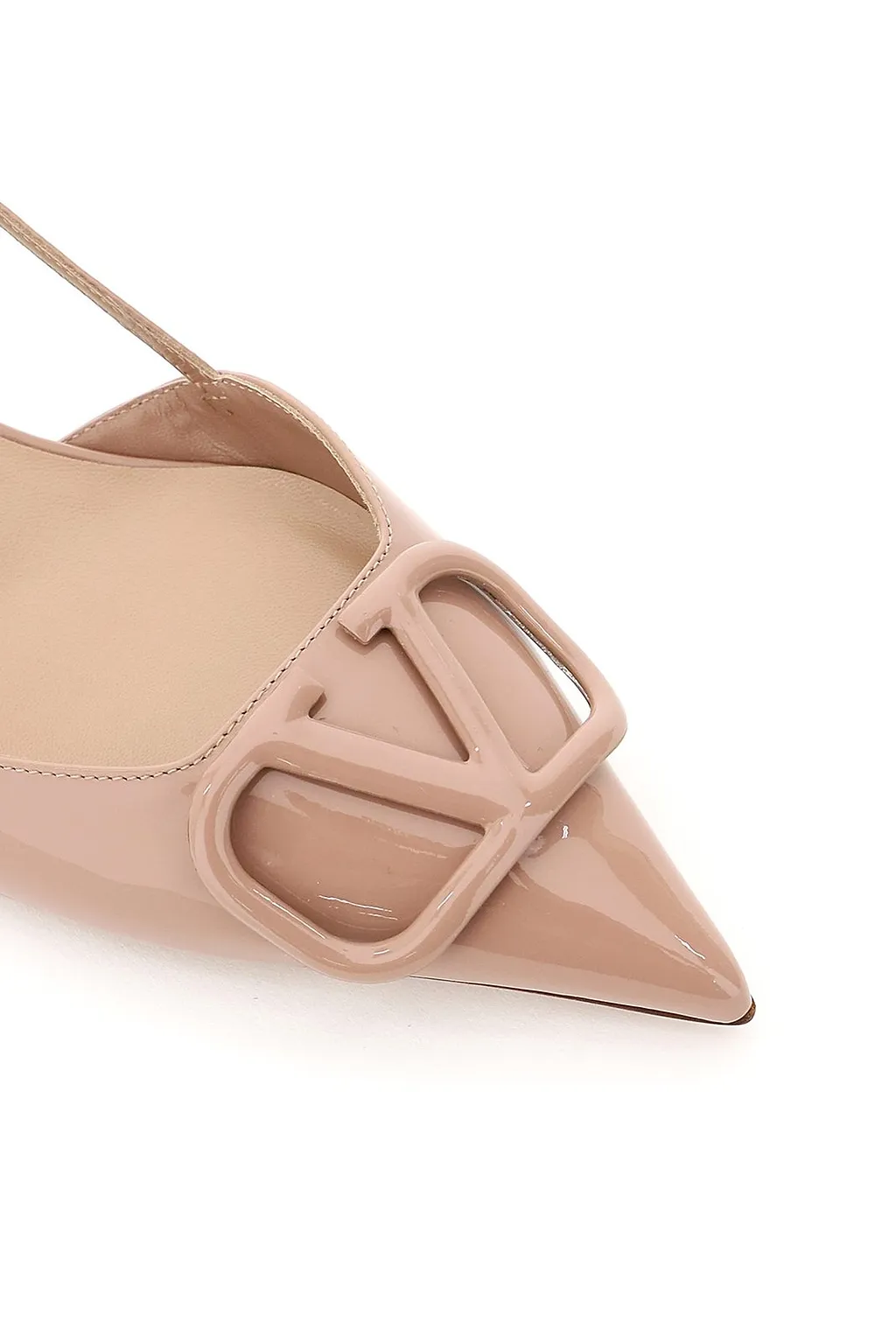 Valentino Vlogo Slingback Pumps