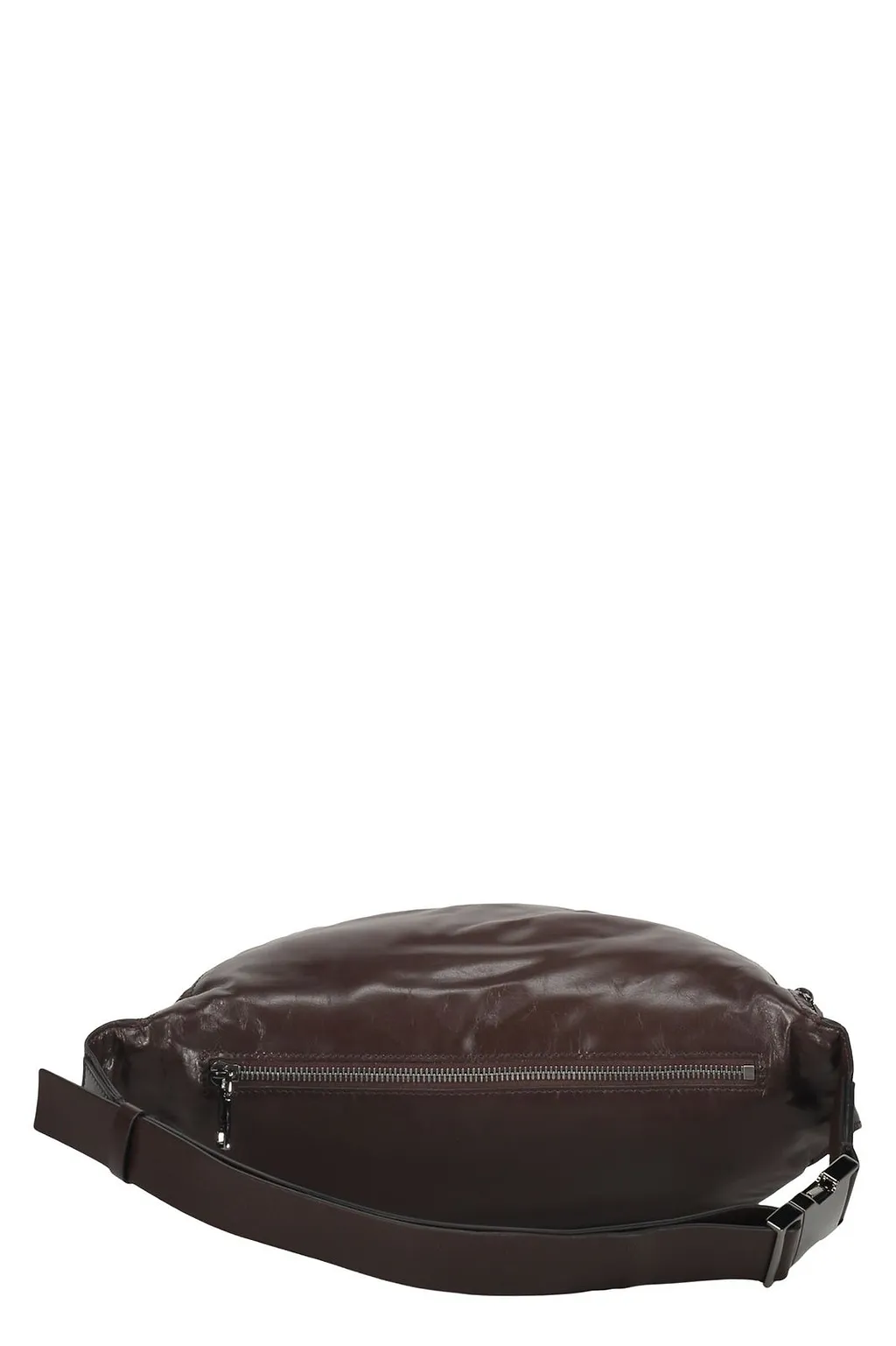 Valentino Vltn Logo Printed Zip-Up Belt Bag