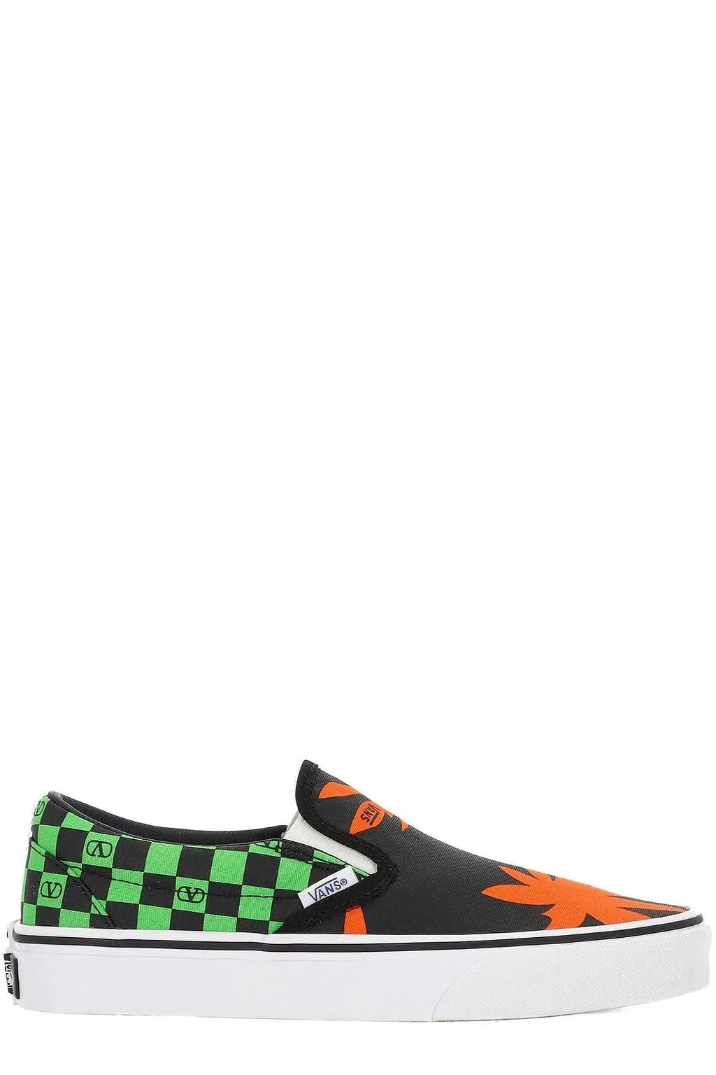 Valentino Garavani X Vans Checkboard Detailed Sneakers