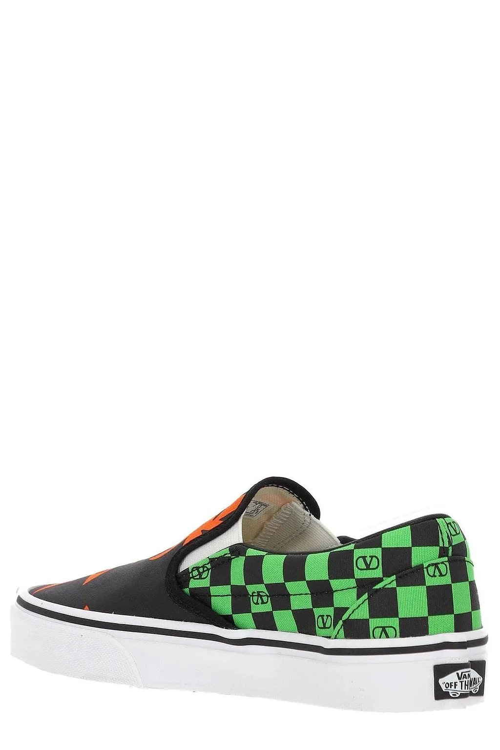 Valentino Garavani X Vans Checkboard Detailed Sneakers