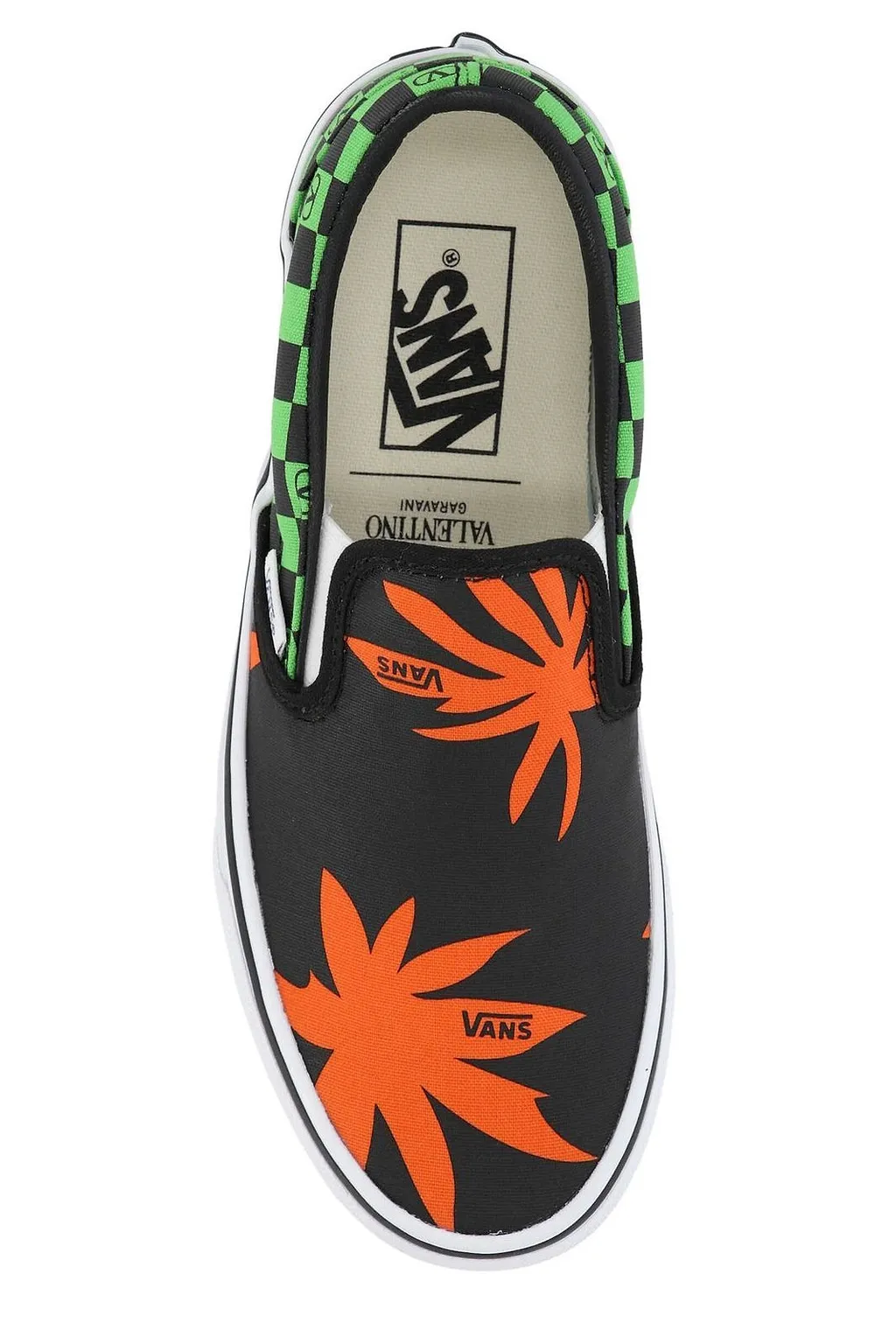 Valentino Garavani X Vans Checkboard Detailed Sneakers