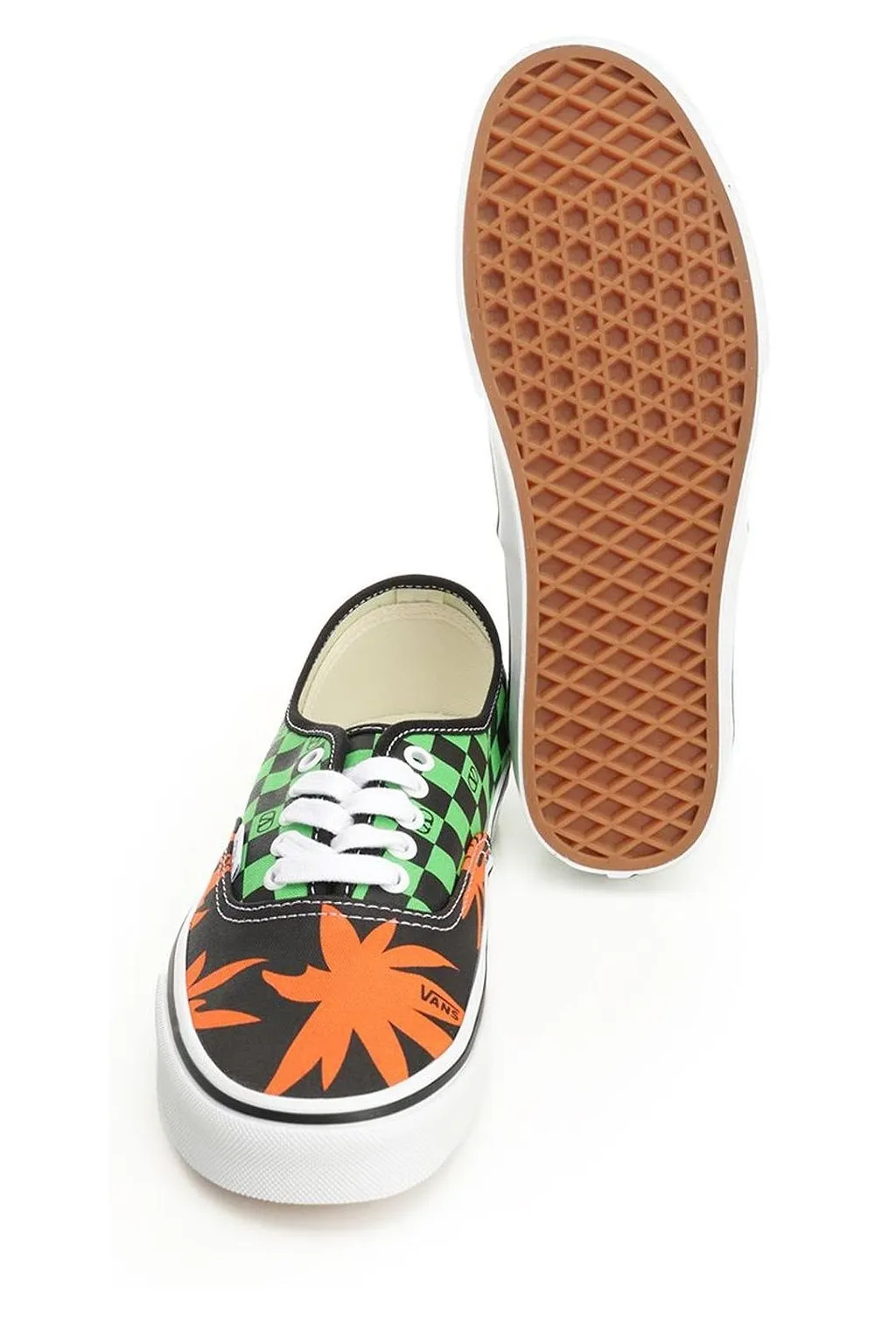 Valentino X Vans Vlogo Checkerboard Lace-Up Sneakers
