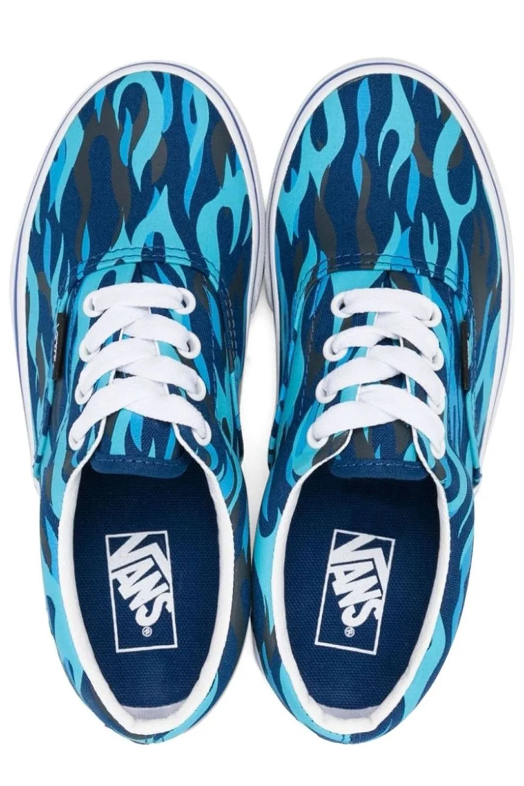 Vans Kids Flame Print Low-Top Sneakers