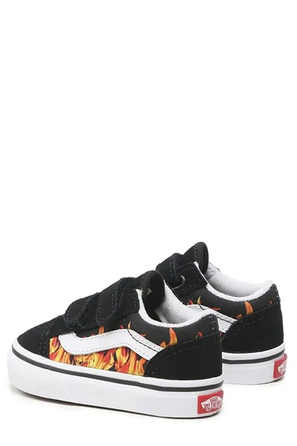 Vans Kids Old Skool Flame Low-Top Sneakers