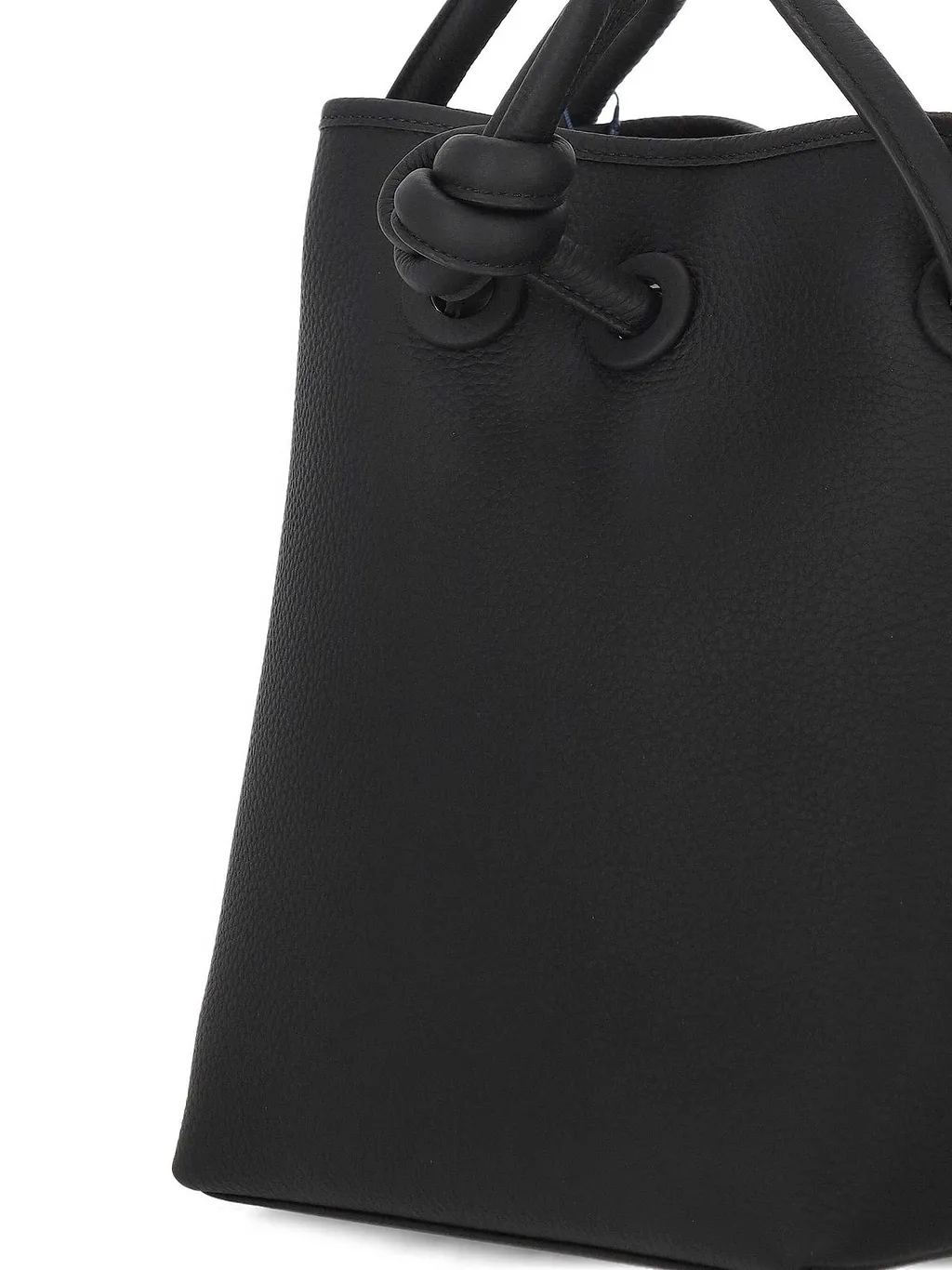 Vasic Knotted Handle Bucket Tote Bag