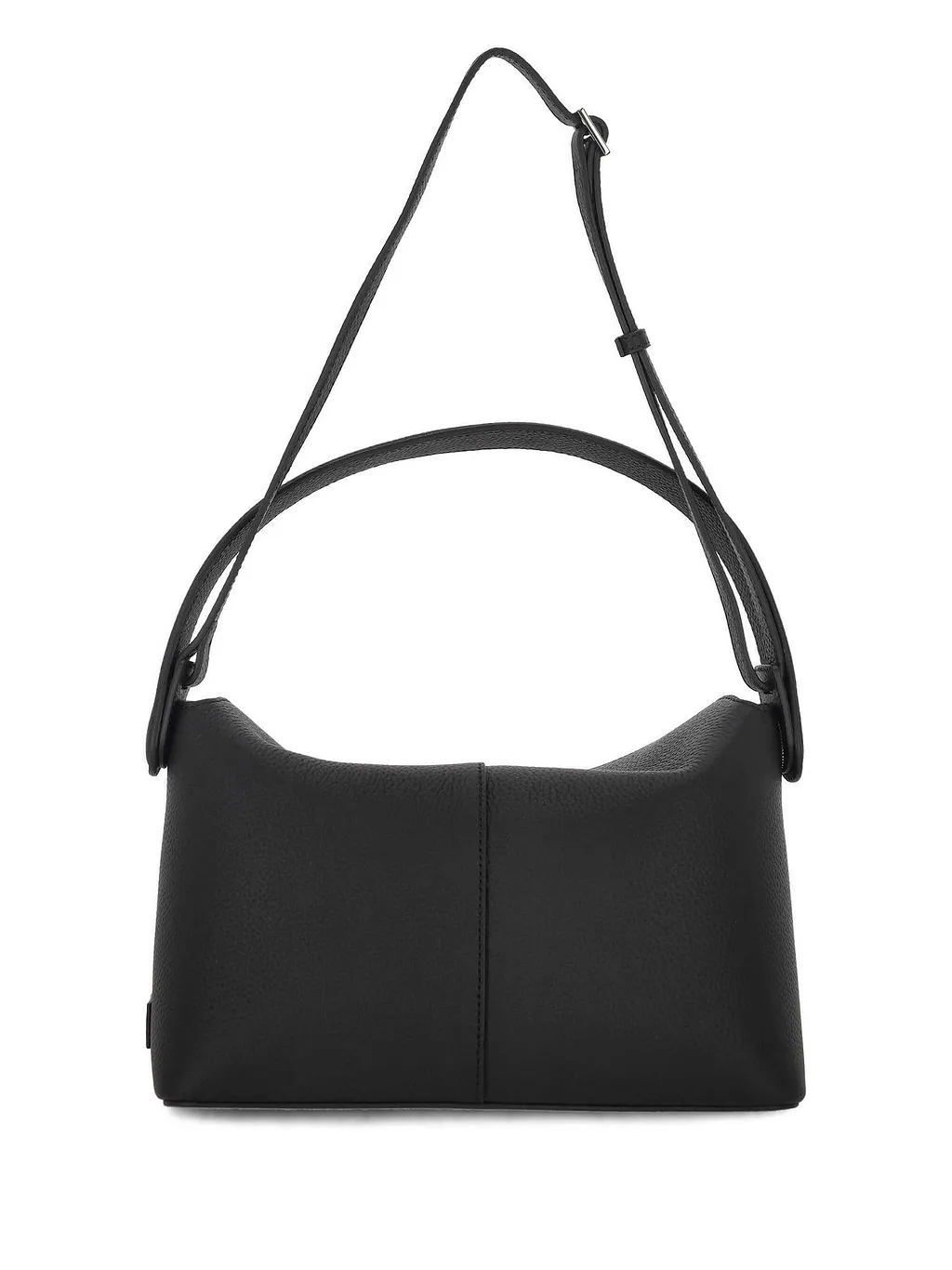 Vasic Curved Flap Shoulder Bag