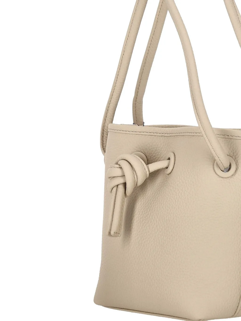 Vasic Knotted Strap Bucket Bag