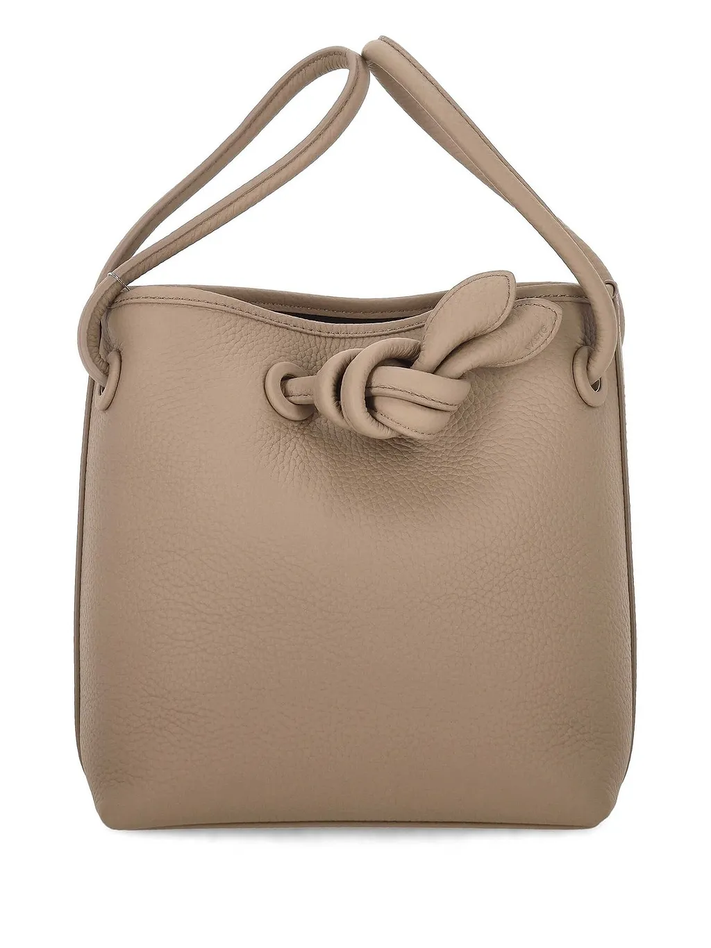 Vasic Top Handle Knotted Tote Bag