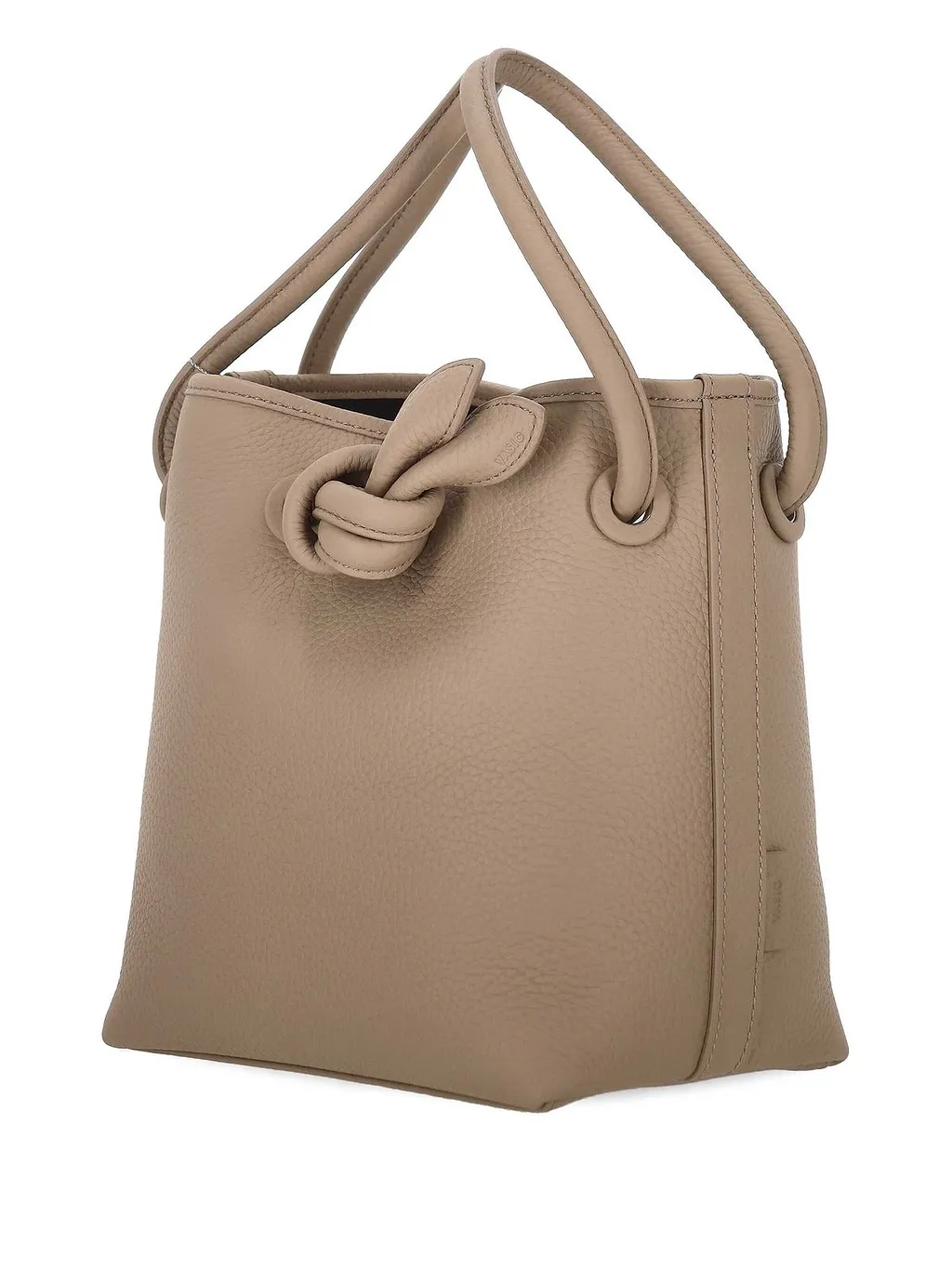 Vasic Top Handle Knotted Tote Bag