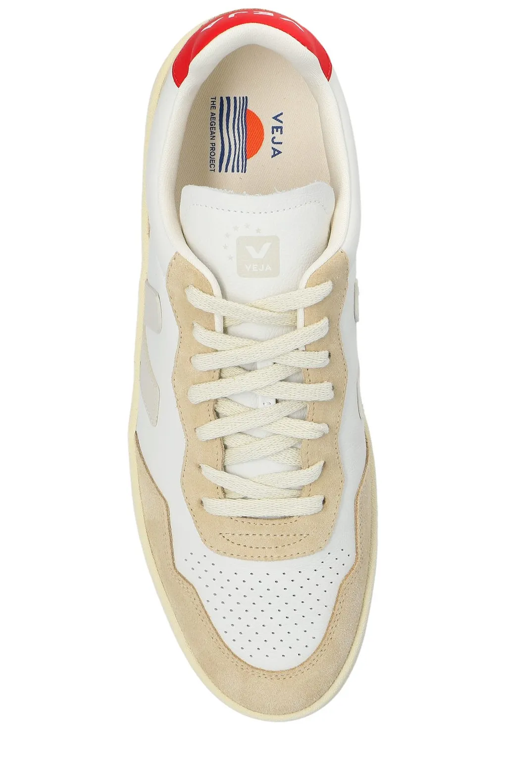 Veja V-90 Lace-Up Sneakers