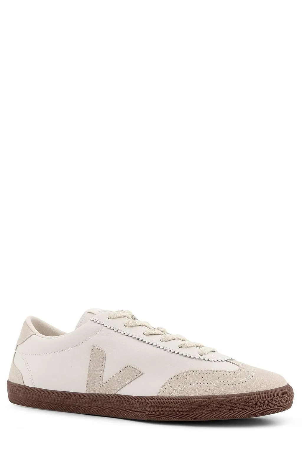 Veja Volley Leather Low-Top Sneakers