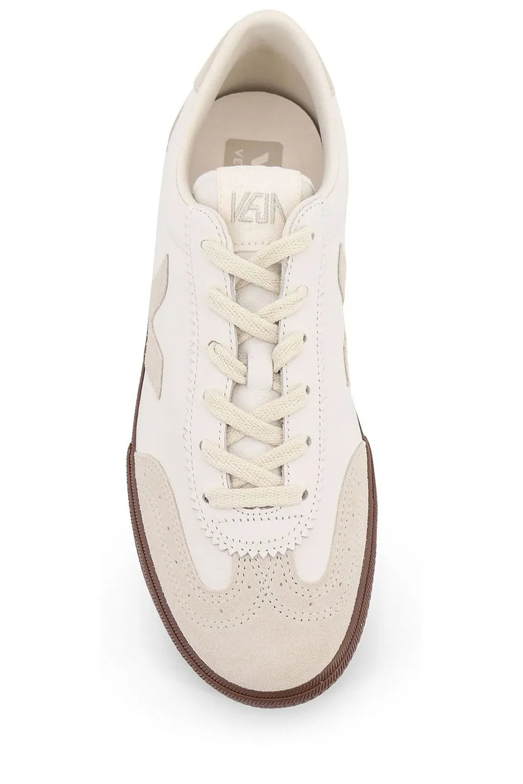 Veja Volley Leather Low-Top Sneakers