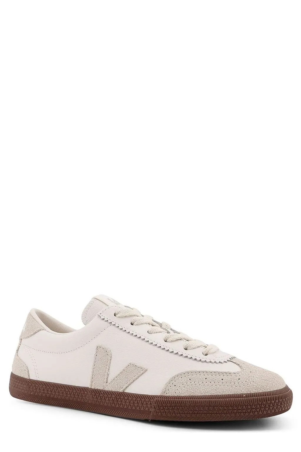 Veja Volley Leather Low-Top Sneakers
