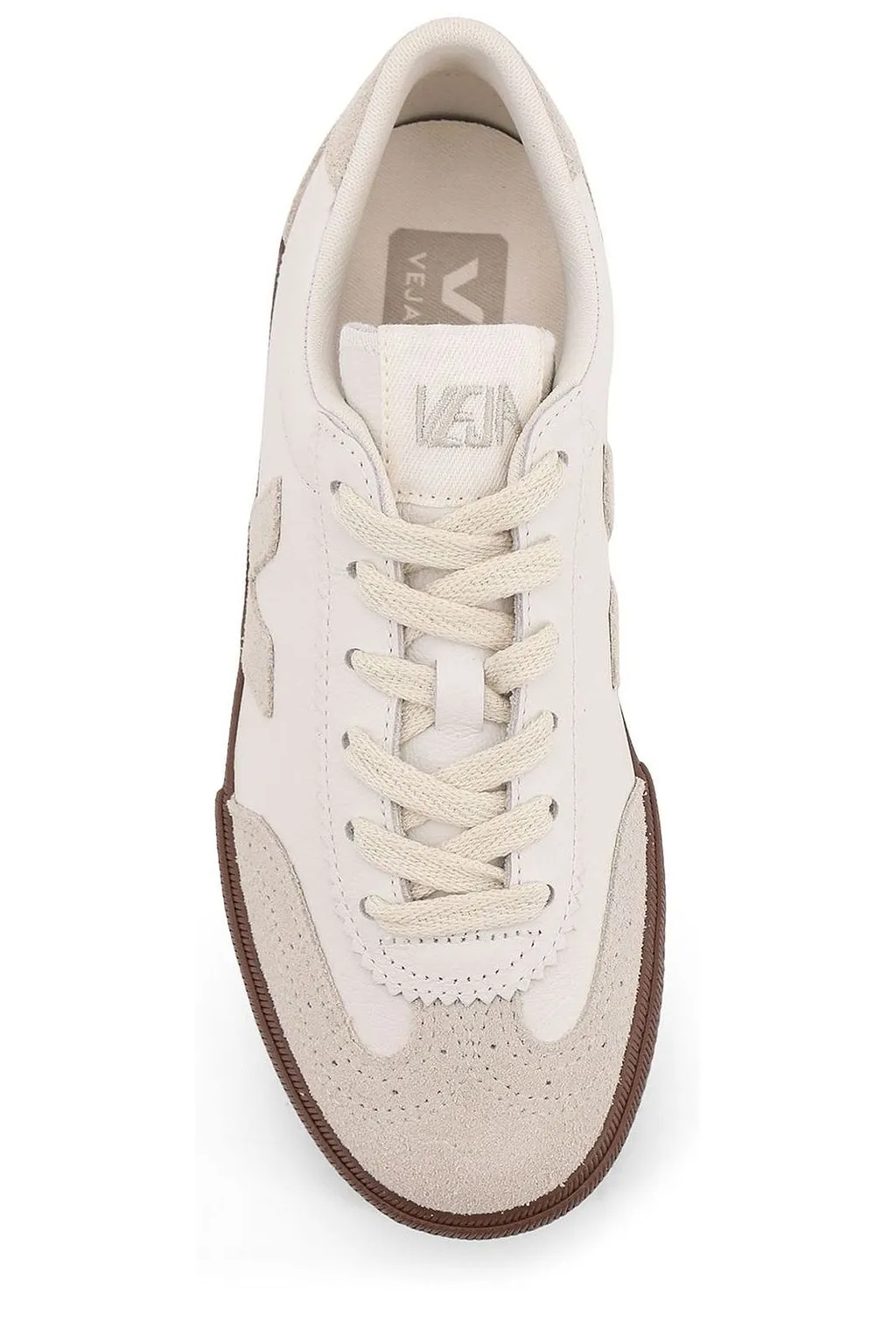 Veja Volley Leather Low-Top Sneakers
