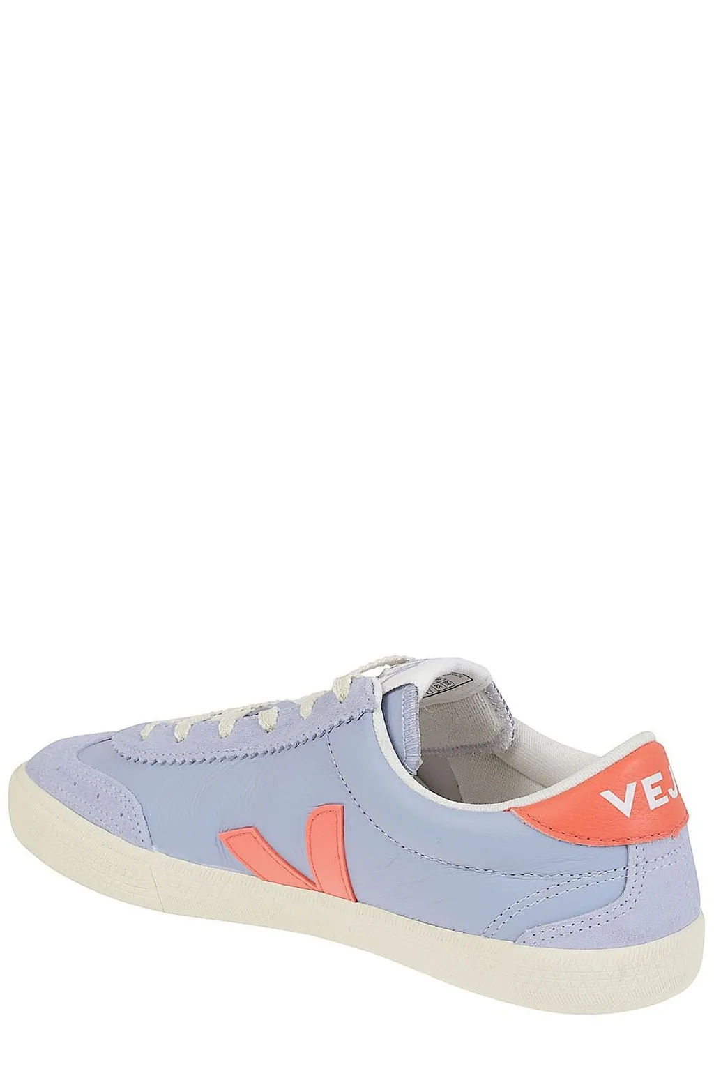Veja Volley Round Toe Lace-Up Sneakers