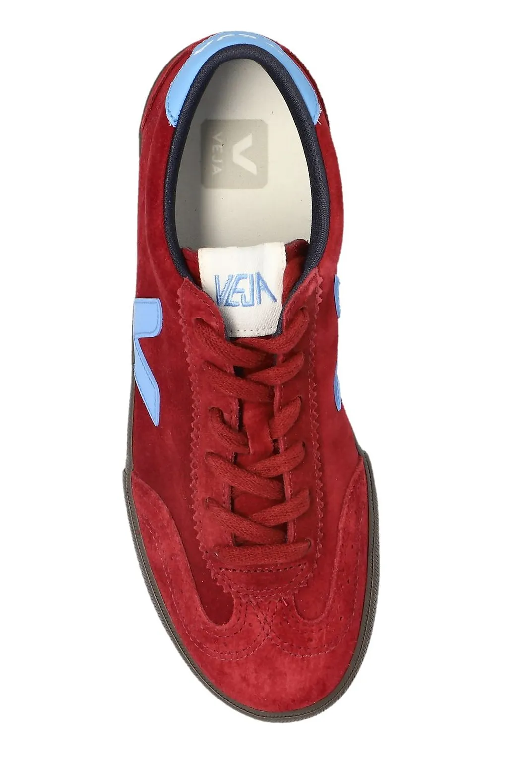 Veja Volley Round Toe Lace-Up Sneakers