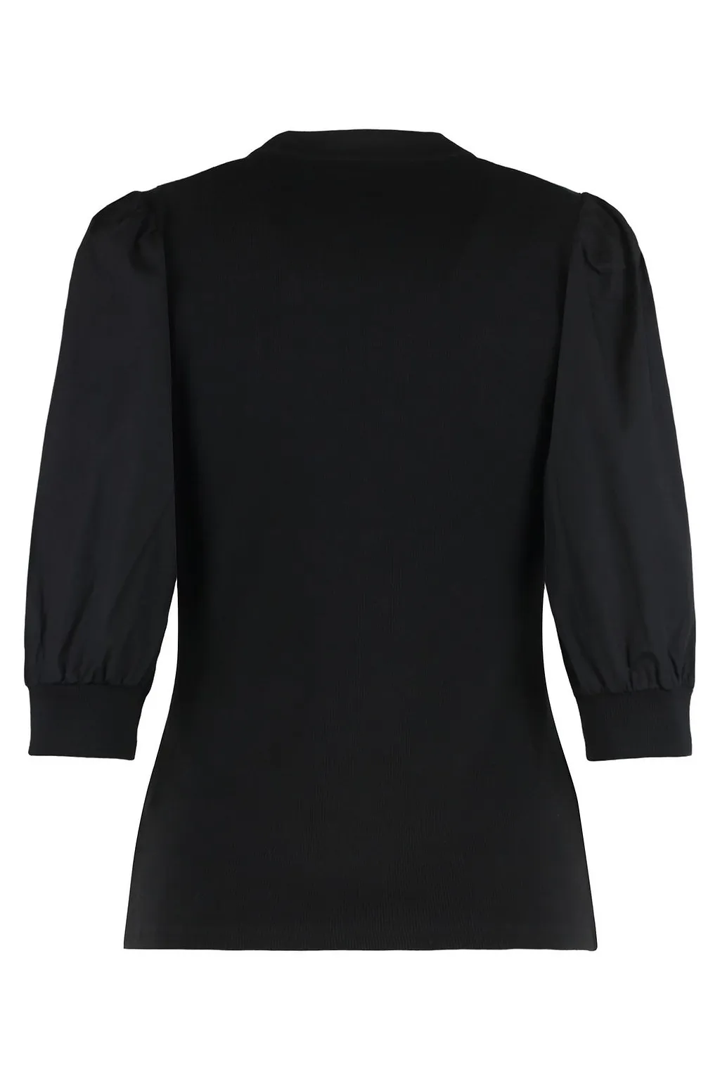 Veronica Beard Coralee Puff-Sleeved Top
