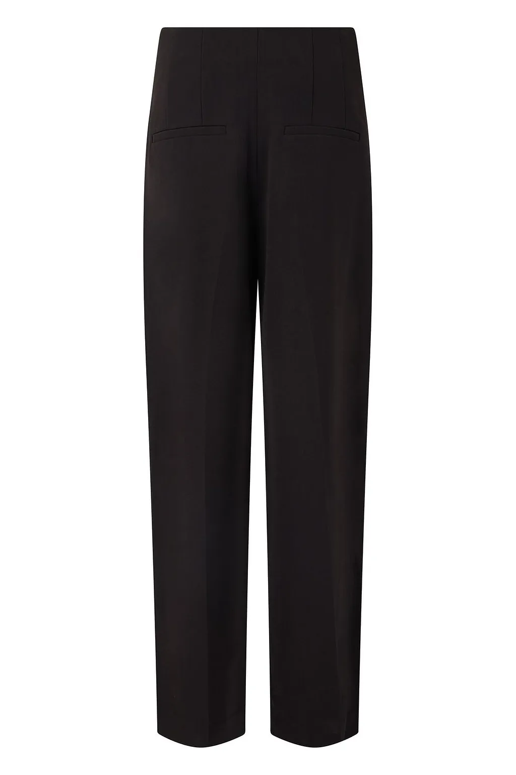 Veronica Beard High-Waisted Straight-Leg Pants