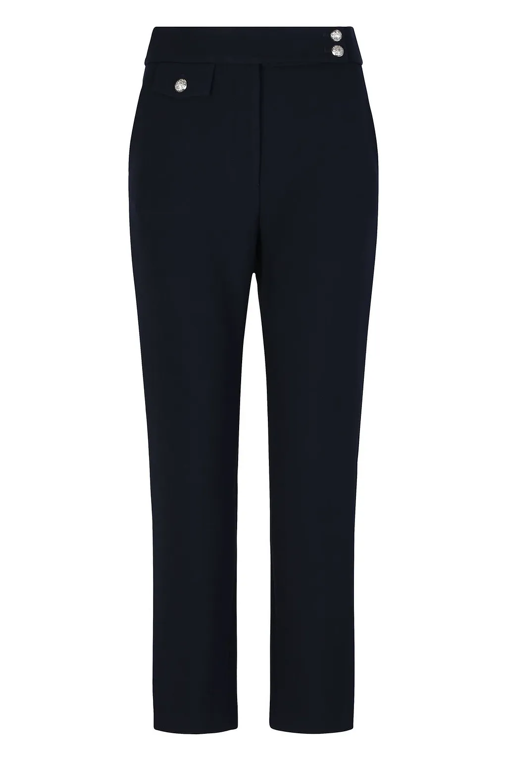Veronica Beard Renzo Crest Button Pants