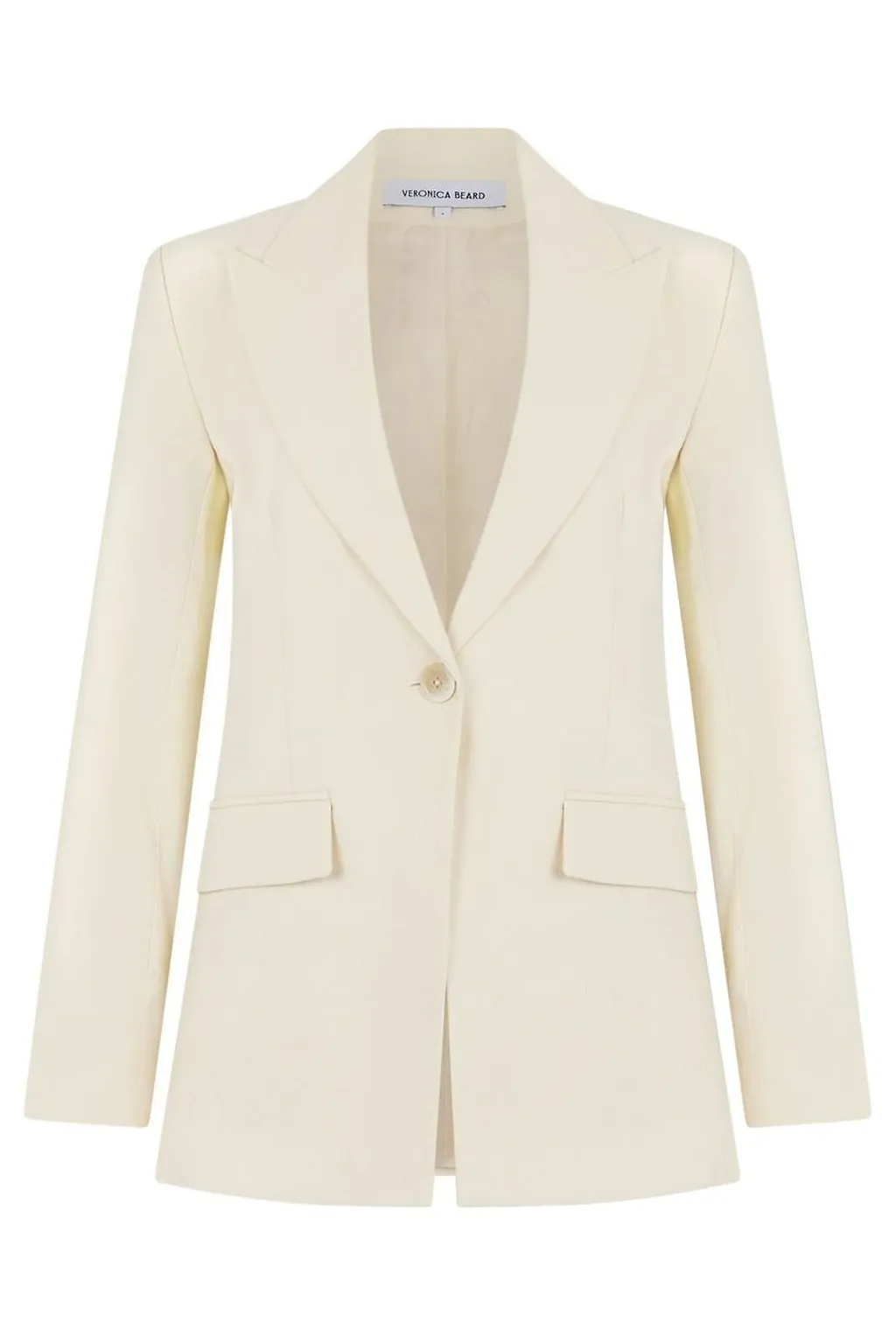 Veronica Beard Single-Breasted Tailored Blazer