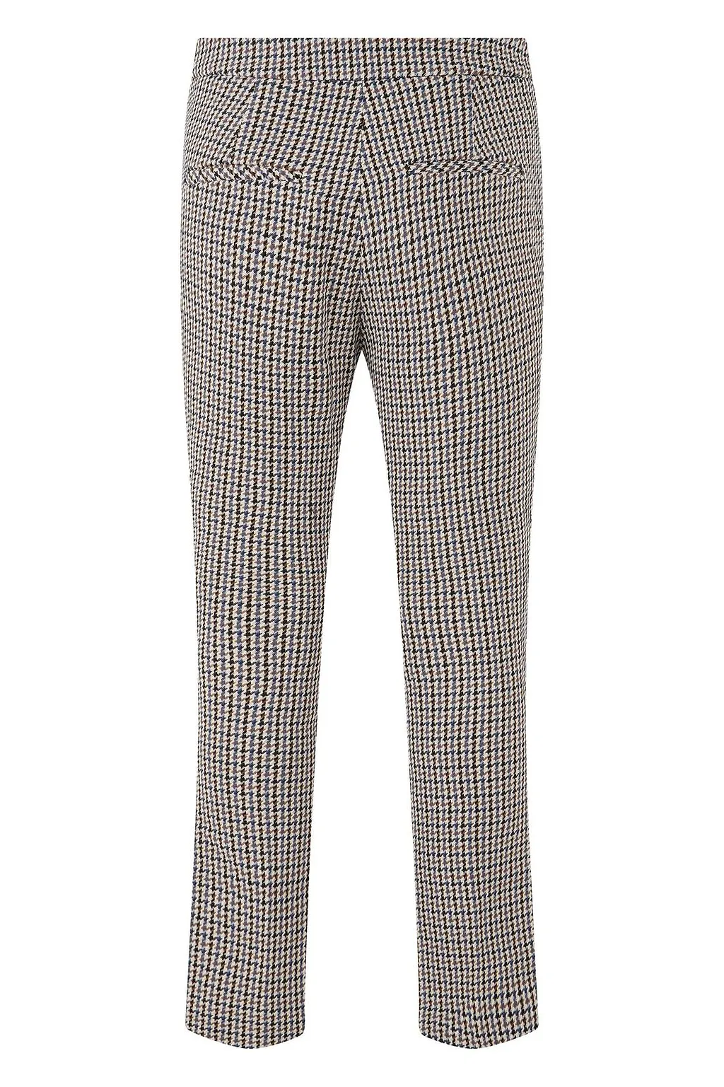 Veronica Beard Slim Houndstooth Pants