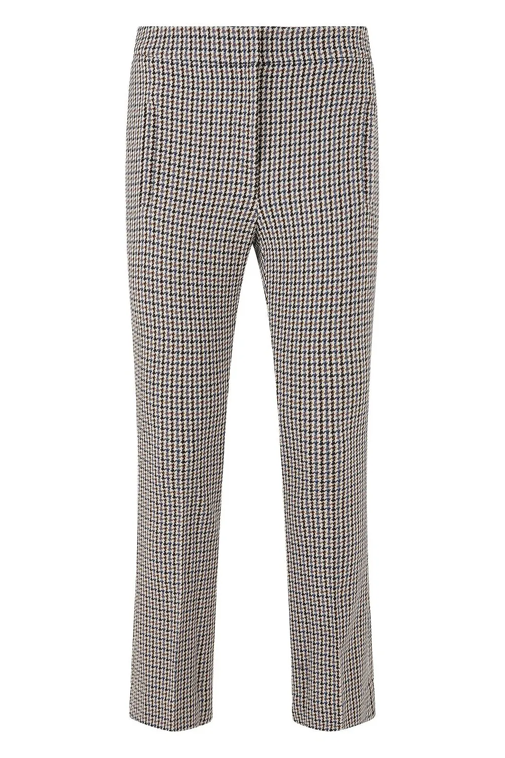 Veronica Beard Slim Houndstooth Pants