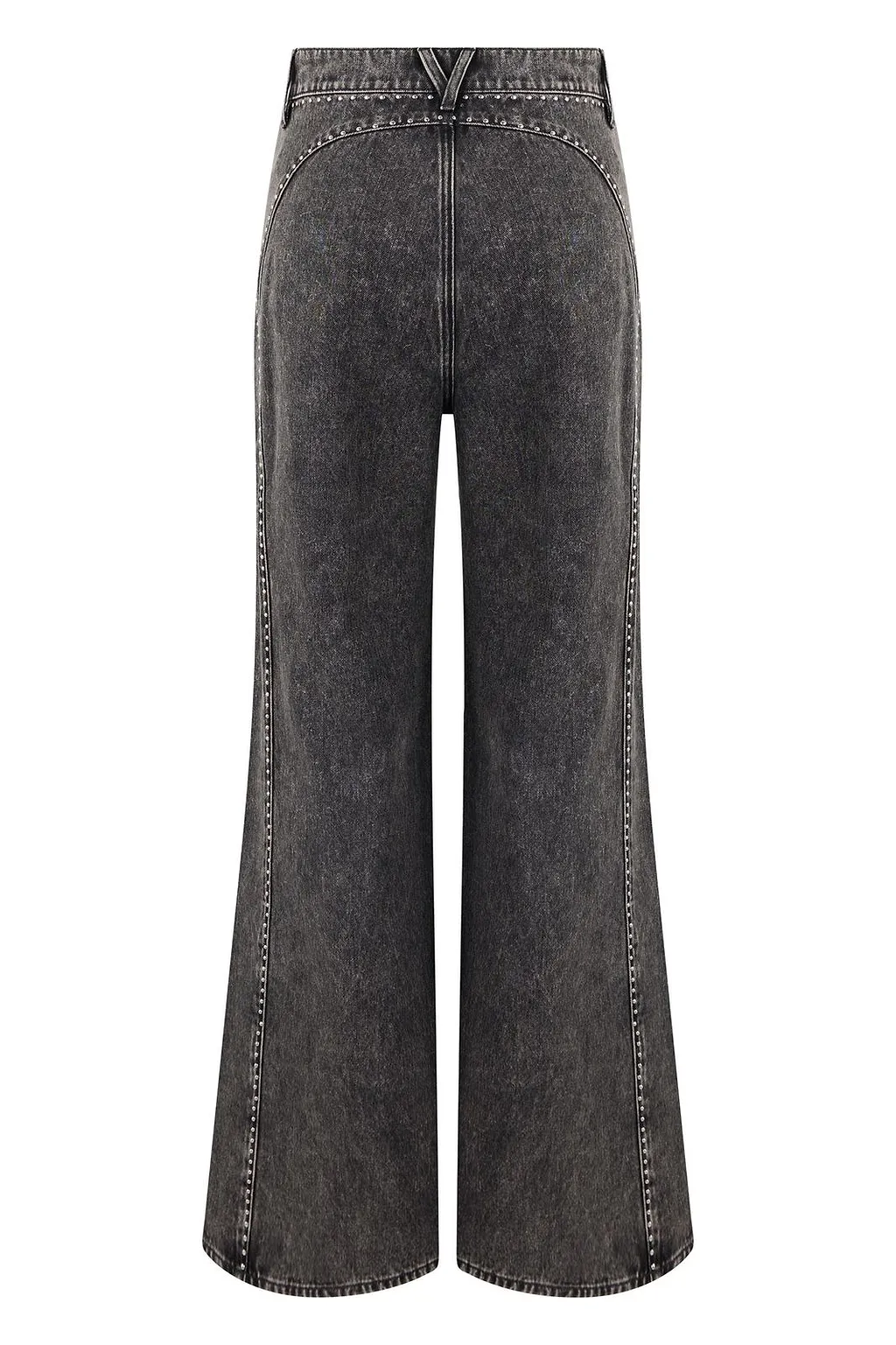 Veronica Beard Studded Flared Jeans