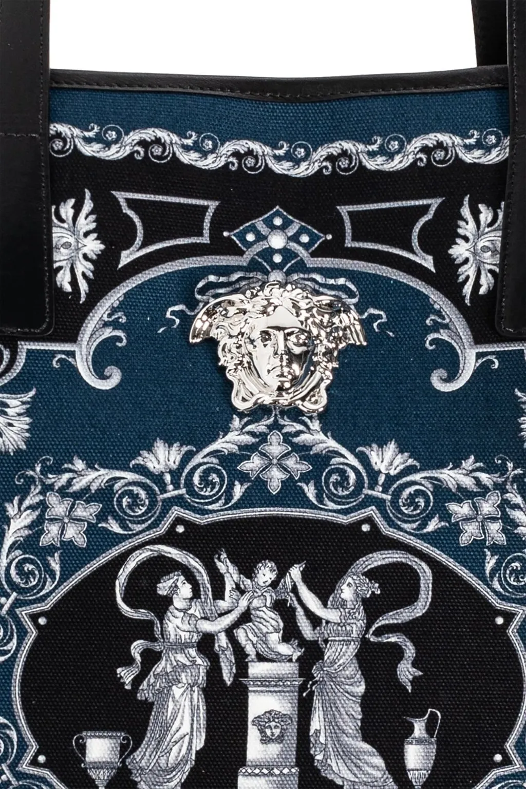 Versace Baroque Print Tote Bag
