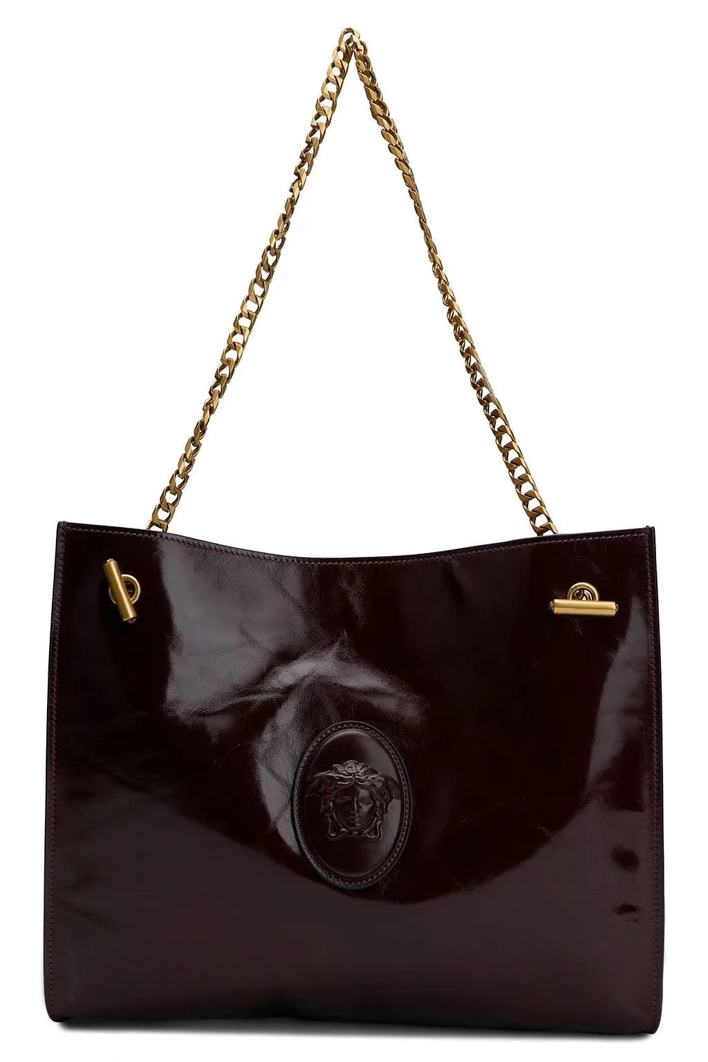 Versace Chain-Linked Shoulder Bag