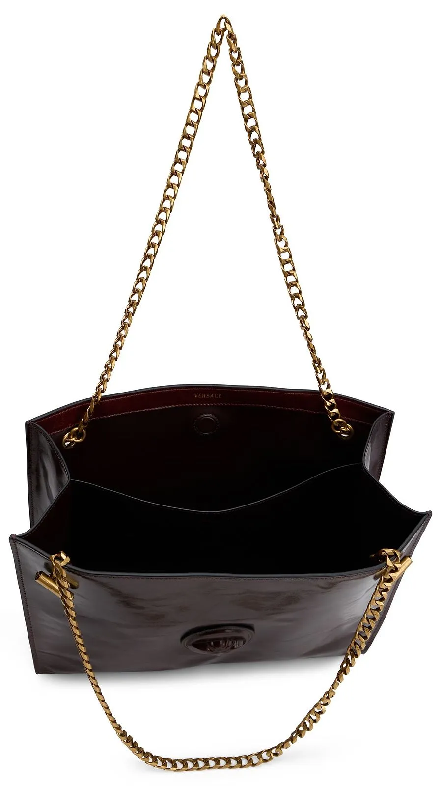 Versace Chain-Linked Shoulder Bag