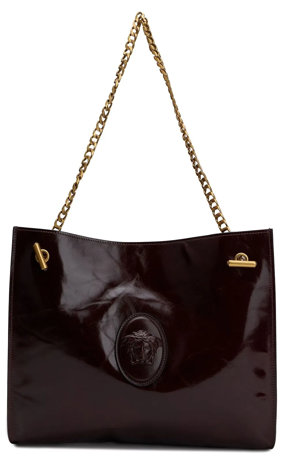 Versace Chain-Linked Shoulder Bag