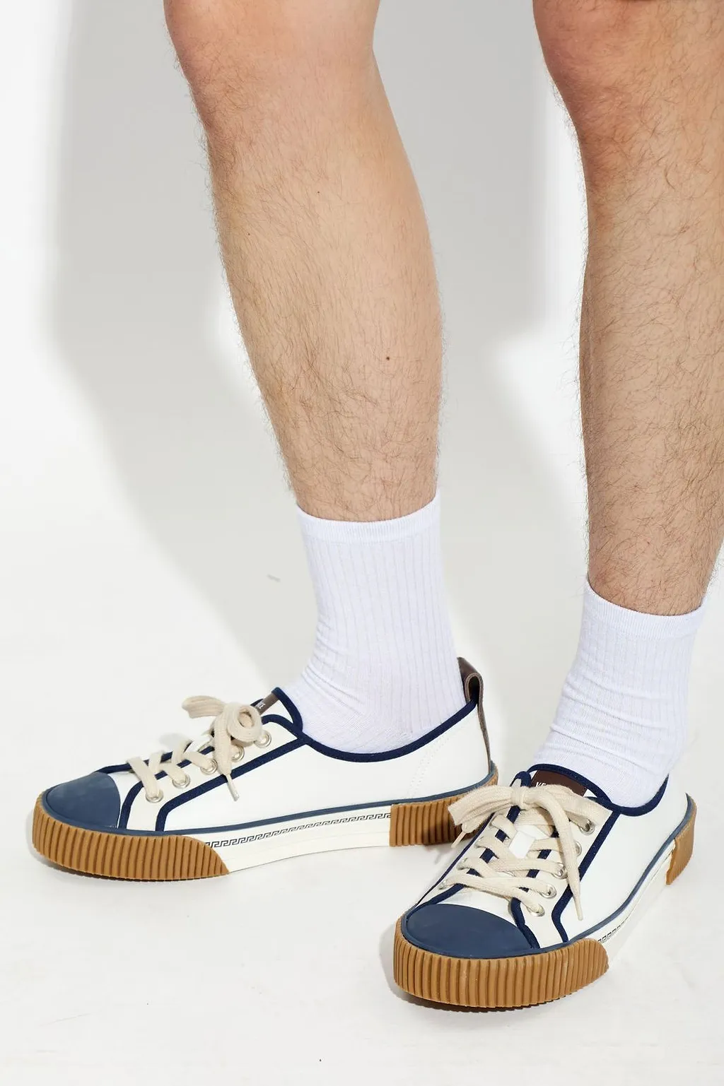 Versace Goliath Trim Low-Top Sneakers