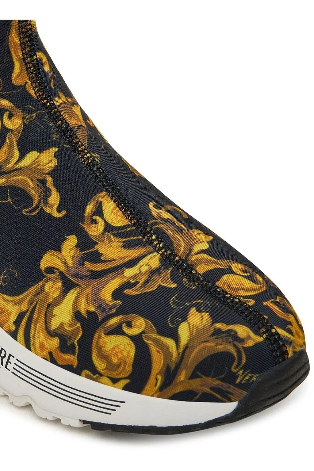 Versace Jeans Couture Dynamic Baroque High-Top Sneakers