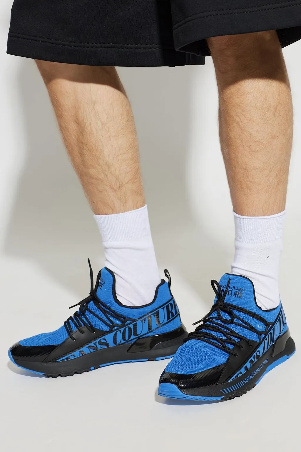 Versace Jeans Couture Logo Sock Sneakers