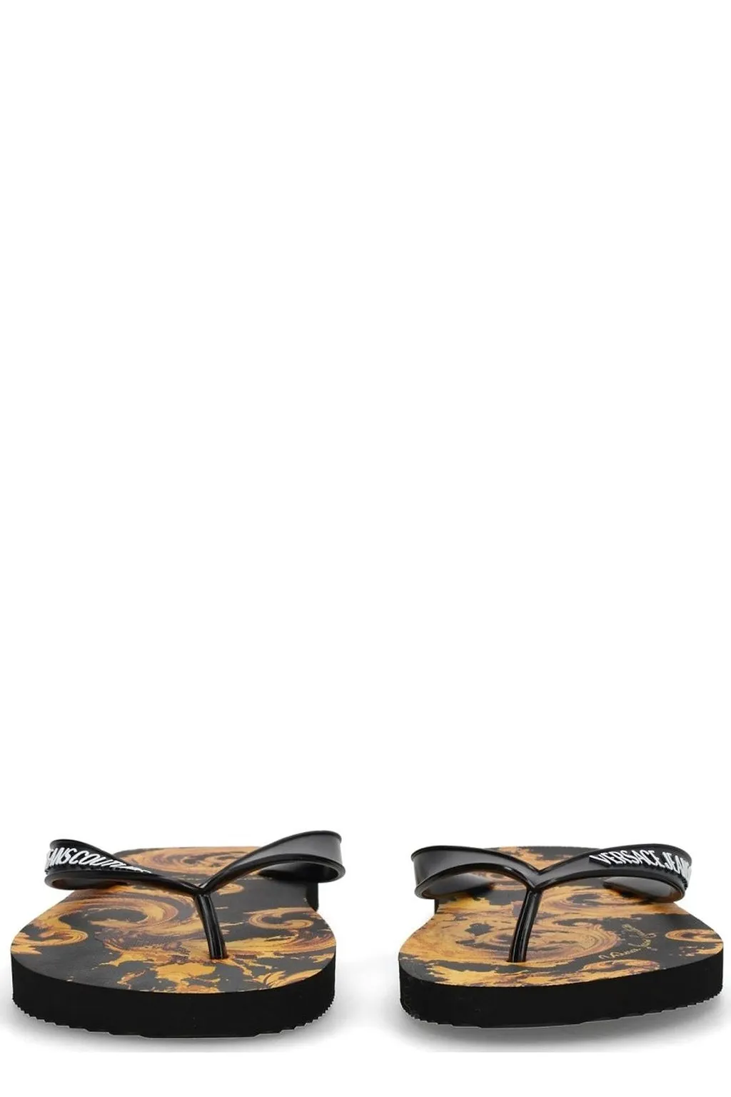 Versace Jeans Couture Logo Thong Flip-Flops