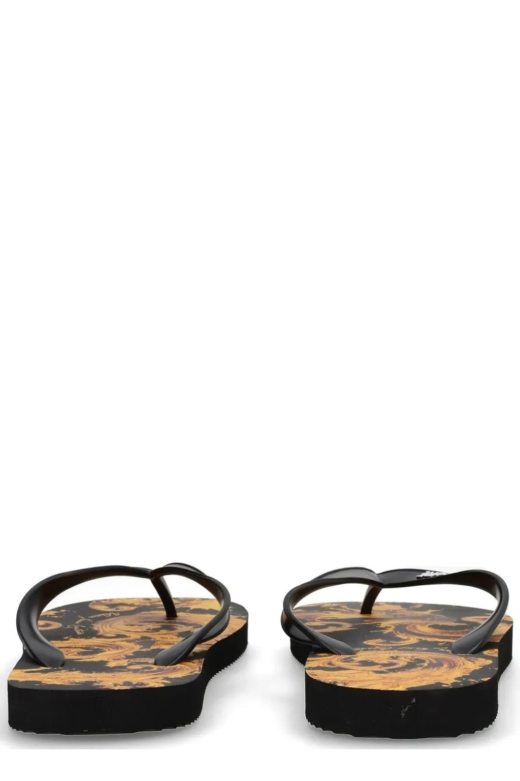 Versace Jeans Couture Logo Thong Flip-Flops