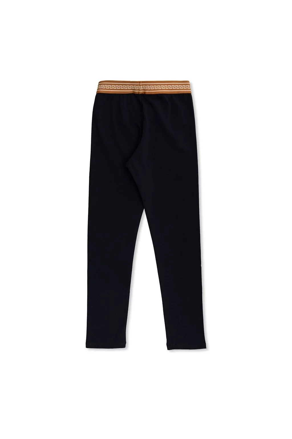 Versace Kids Logo Waist Leggings Pants