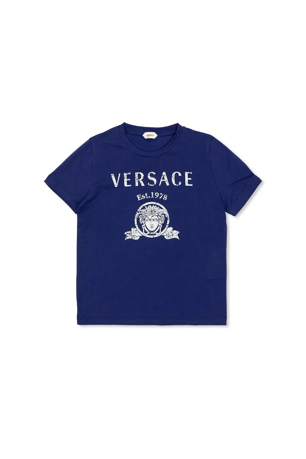 Versace Kids Medusa Logo Print T-Shirt