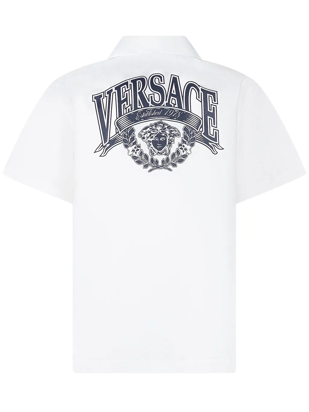 Versace Kids Medusa Logo Short-Sleeve Shirt