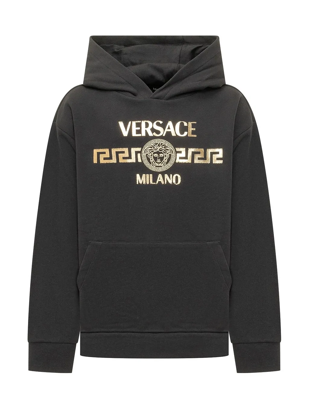 Versace Kids Printed Jersey Hoodie