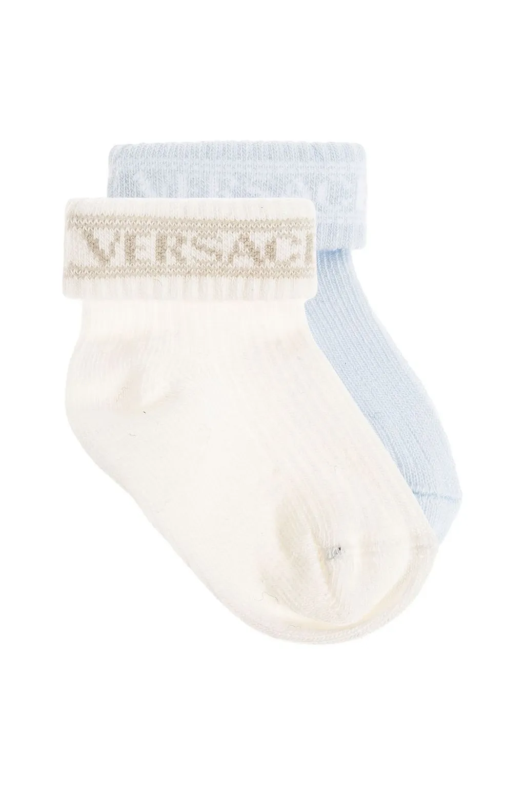 Versace Kids Two Pack Stretched Socks