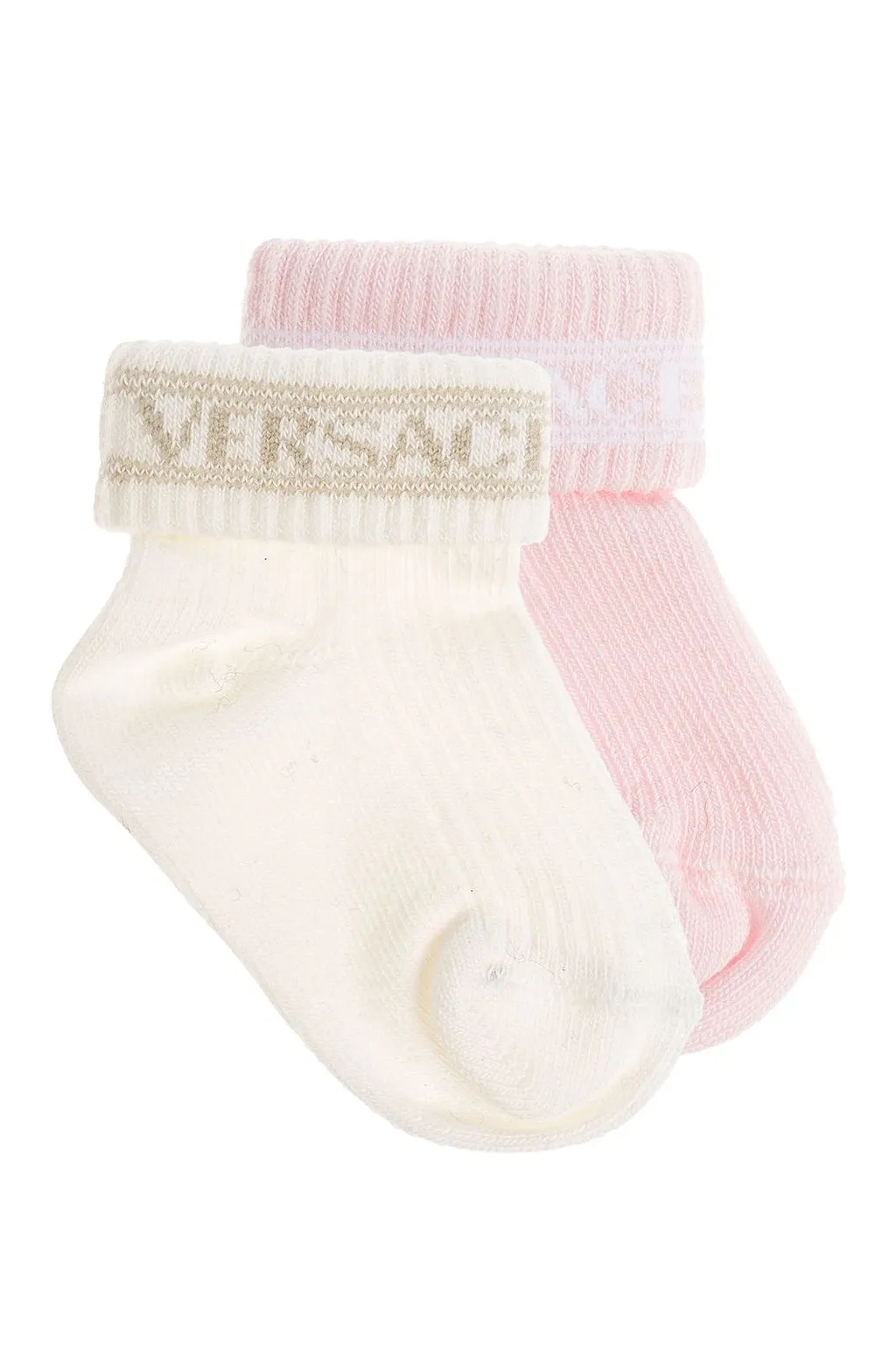 Versace Kids Two Pack Stretched Socks