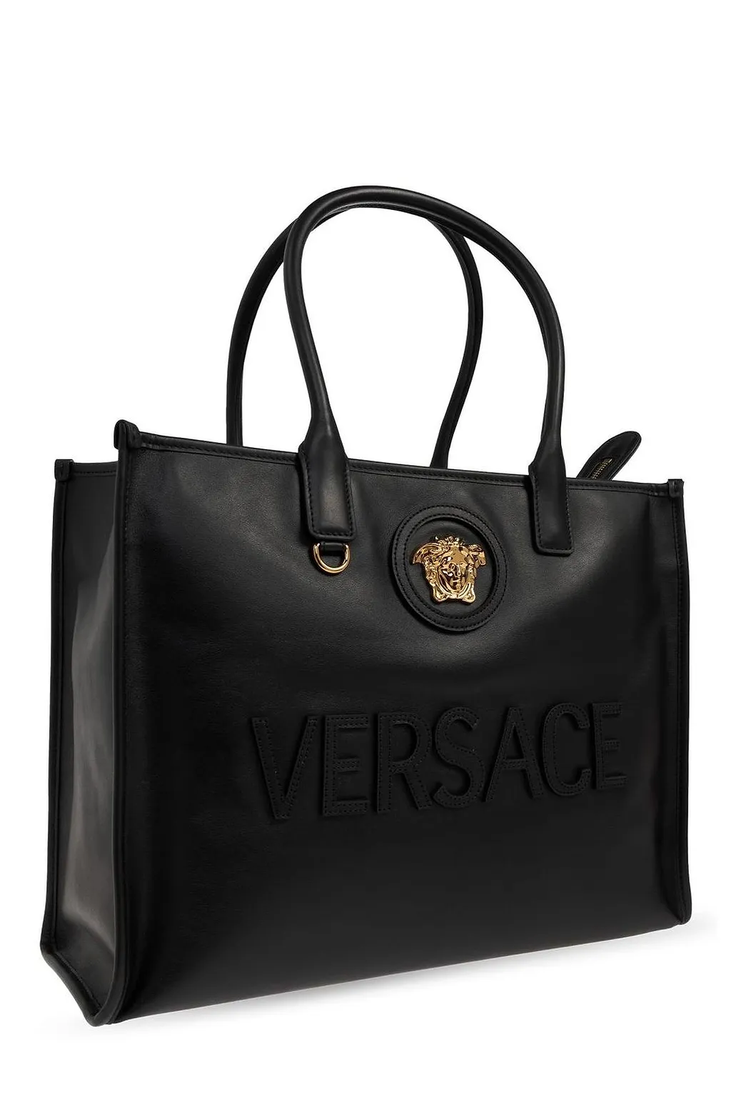 Versace Logo-Detailed Shopper Bag