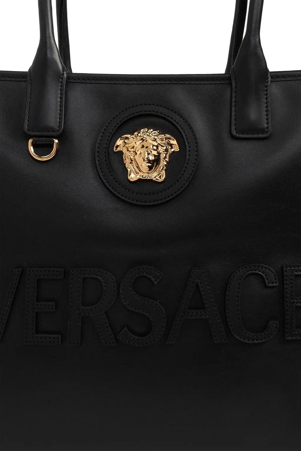 Versace Logo-Detailed Shopper Bag